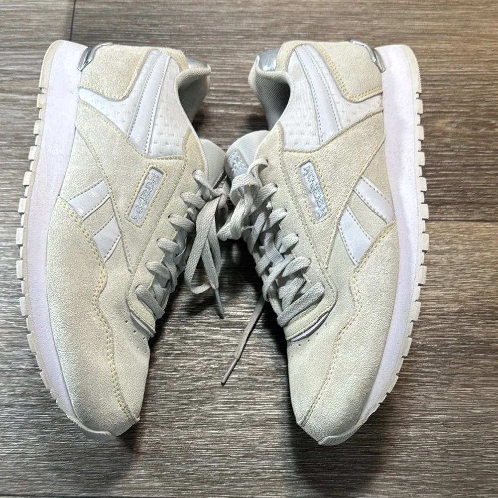 Reebok Cream Athletic Shoes